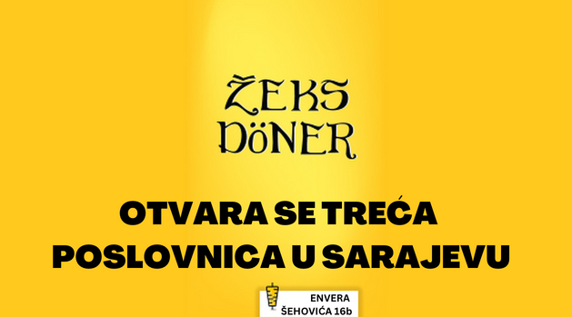 Žeks doner otvara novu poslovnicu na Dolac Malti u Sarajevu