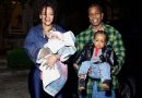 Rihanna i ASAP Rocky na fotografijama sa novorođenim sina Riot Rose-om